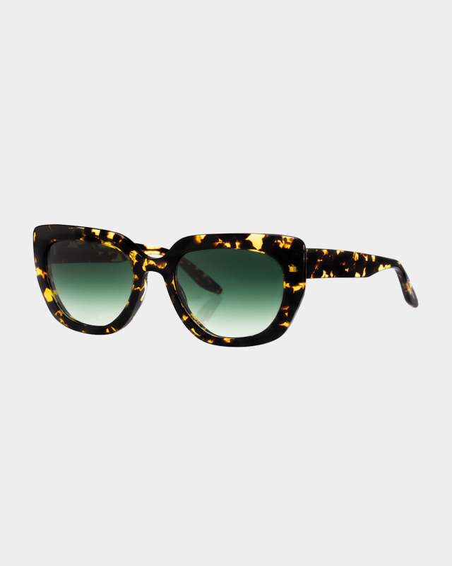 Akahi Acetate Cat-Eye Sunglasses
